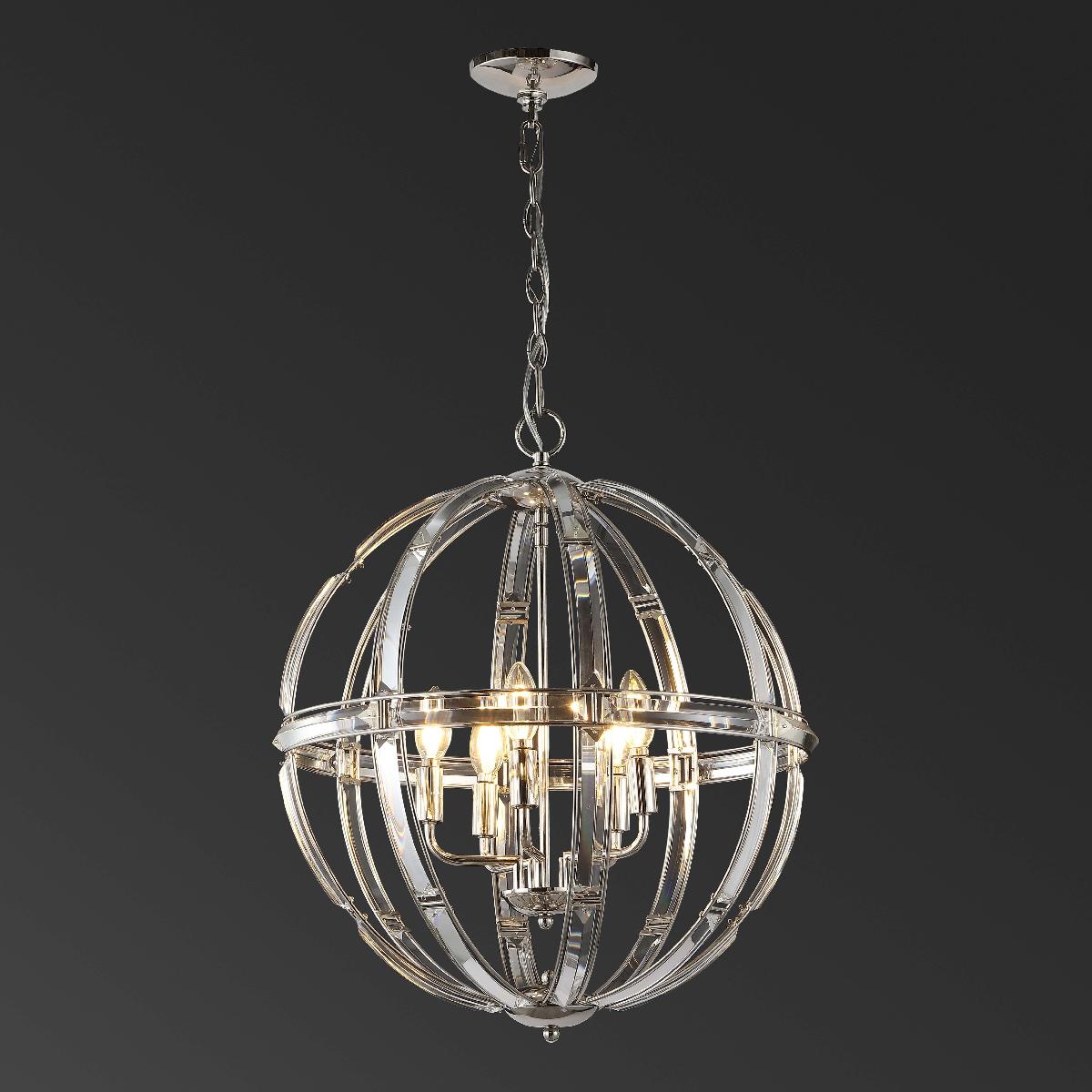 Giordano Rd Crystal Chandelier | Safavieh Couture - CTL1018