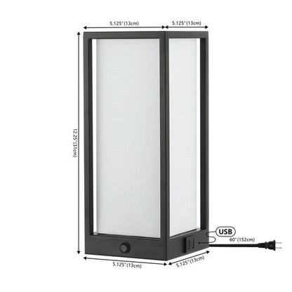 Adel, 12.25 Inch, Iron Table Lamp W/ Usb Port | Safavieh - TBL4504-U