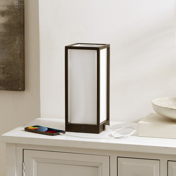 Adel, 12.25 Inch, Iron Table Lamp W/ Usb Port | Safavieh - TBL4504-U